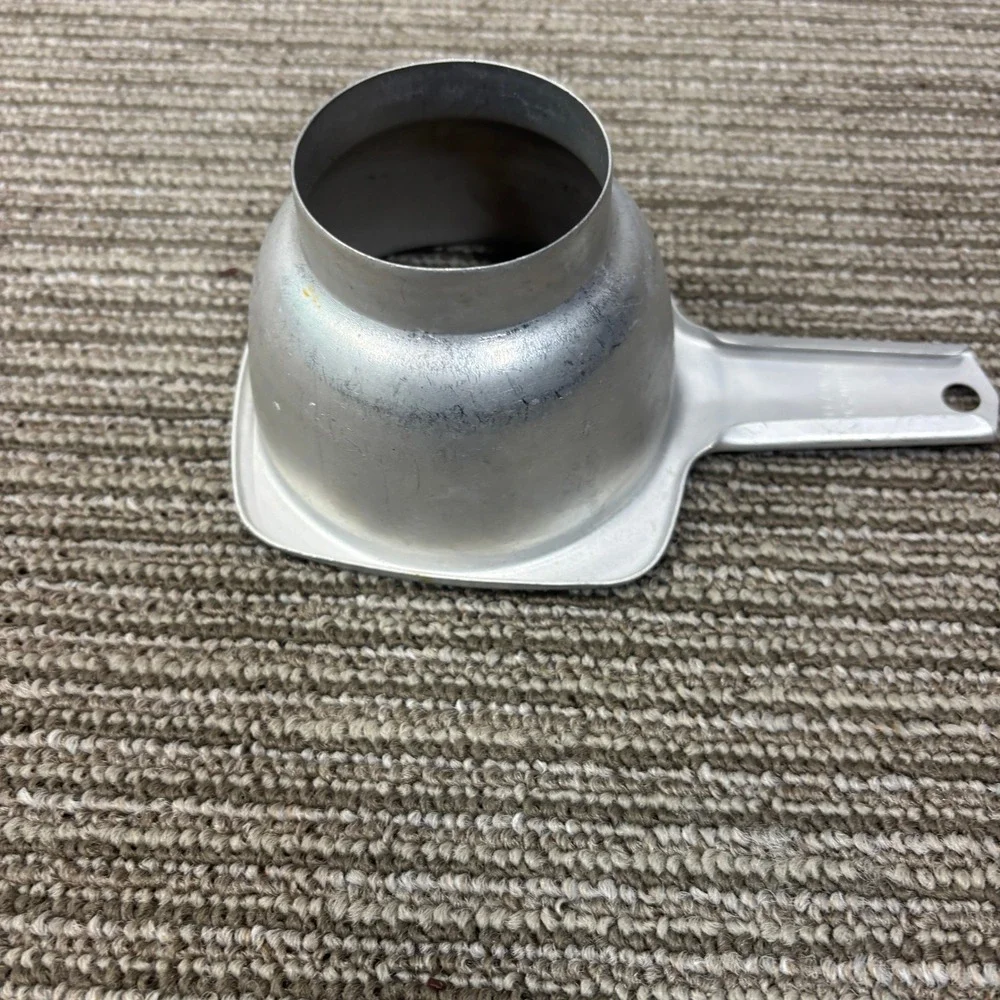 Foley Canning Funnel Silver Aluminum Vintage Kitchen Tool Square Top